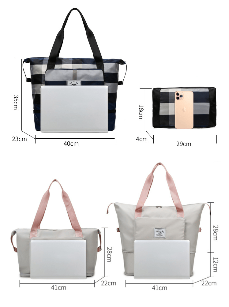 New Foldable Dry/Wet Separation Travel  Bag